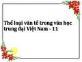 Văn Tế Trong Văn Học Trung Đại Việt Nam Ca Ngợi Tinh Thần Yêu Nước, Tinh Thần Tôn Quân Và Tinh Thần Vì Nhân Dân