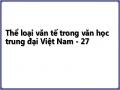Thể loại văn tế trong văn học trung đại Việt Nam - 27