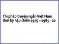 Thi pháp truyện ngắn Việt Nam thời kỳ hậu chiến 1975 – 1985 - 20