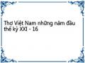Thơ Việt Nam những năm đầu thế kỷ XXI - 16
