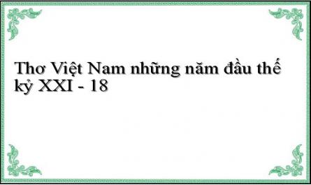 Xu Hướng Gia Tăng Ngôn Ngữ Đời Thường, Trần Tục