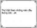 Thơ Việt Nam những năm đầu thế kỷ XXI - 24