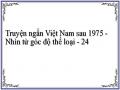 Truyện ngắn Việt Nam sau 1975 - Nhìn từ góc độ thể loại - 24