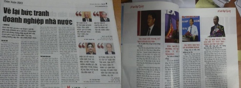 Một số hình ảnh về ý kiến chuyên gia DN trên báo Thực tế cho thấy phong 1