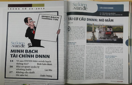 Một số chuyên đề TCC DNNN trên TBKTSG Các tin bài về TCC DNNN của TBKTSG thương 3