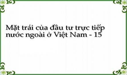 Mặt trái của đầu tư trực tiếp nước ngoài ở Việt Nam - 15
