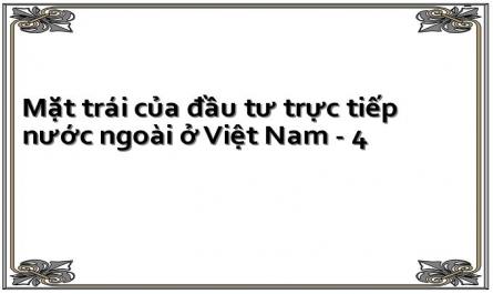Mặt trái của đầu tư trực tiếp nước ngoài ở Việt Nam - 4