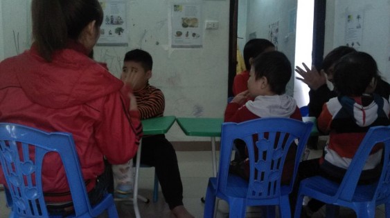 Giờ thư giãn của cô và trò Cô và trò đón giáng sinh 5