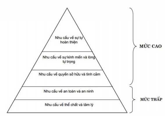 Hình 1 1 Tháp nhu cầu của Abraham Maslow Abraham Maslow đã chia các nhu cầu thành hai 1