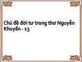 Chủ đề đời tư trong thơ Nguyễn Khuyến - 13