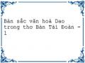 Bản sắc văn hoá Dao trong thơ Bàn Tài Đoàn - 1