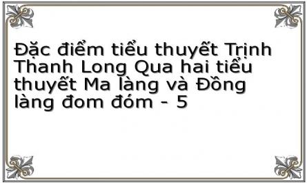 Quan Niệm Nghệ Thuật Về Cuộc Sống Và Con Người Trong Tiểu Thuyết Trịnh Thanh Phong.