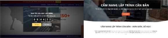 Hình 10 Landing page tại website CodeGym Huế 2 2 1 3 Quảng cáo qua thư điện thử 4