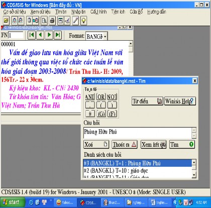 Sau đó bấm vào xem kết quả Đây là kết quả tìm được với từ khóa 1