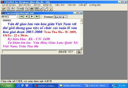 Qua số liệu thống kê lượt bạn đọc đến Phòng Tư liệu Khoa từ tháng 09 2009 4