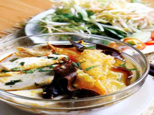 Bún bò Huế chay Bánh canh Nam Phổ Bánh bèo chén chay Bánh Chợ Cầu chay 3