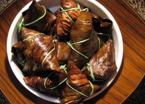 Bỏnh nếp Cơm lam Xụi ngũ sắc Cách bảo quản thực phẩm của người Tày Danh 4