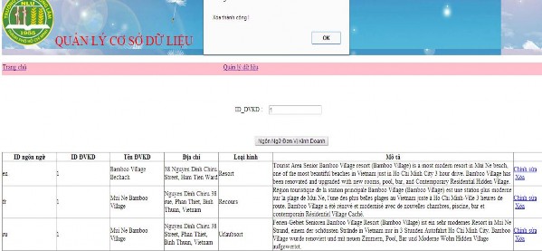 Hình 4 13 Giao diện trang Cập nhật xóa dữ liệu Thêm mới thông tin của một 10