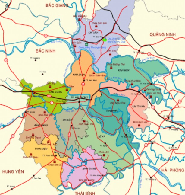 Bản đồ tỉnh Hải Dương MỤC LỤC PHẦN MỞ ĐẦU 1 1 Lí do chọn đề tài 1 2 6