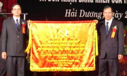 Hình ảnh Lễ kỉ niệm 50 năm thành lập Nhà hát Chèo hải Dương Trống Cái 5