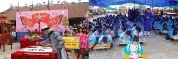 Lễ hội Khai bút Khu di tích Vương triều nhà Mạc Lễ hội du xuân Hải Phòng 2