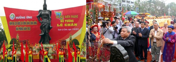 Lễ hội Đền Nghè – Nữ tướng Lê Chân Lễ hội du xuân Hải Phòng Lễ hội 5