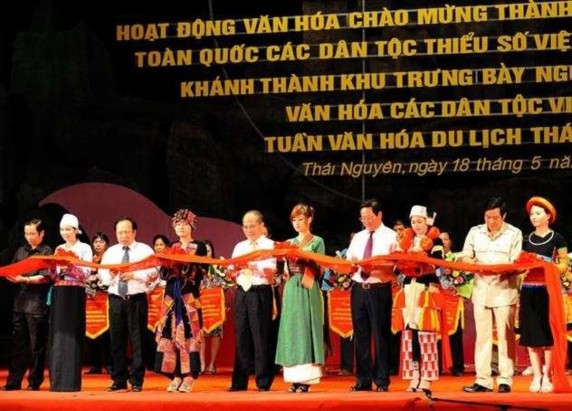 Tuần Văn hóa Du lịch Thái Nguyên năm 2010 Khu trưng bày ngoài trời Bảo tàng Văn 3