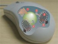 chuột và tay kìa cầm một bàn phím nhỏ có 5 nút bấm Vào năm 1970 kĩ sư Bill 3