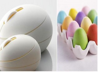 Chuột hình trứng đủ màu sắc chuột khủng long vừa làm đồ chơi vừa điều 25