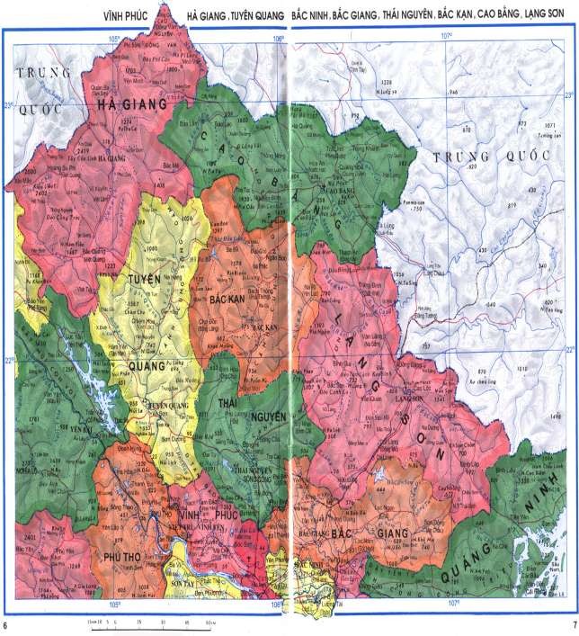Địa giới hành chính khu vực Việt Bắc PHỤ LỤC 2 MỘT SỐ HÌNH ẢNH VỀ CÁC 1