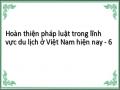Hoàn thiện pháp luật trong lĩnh vực du lịch ở Việt Nam hiện nay - 6