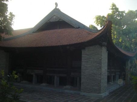 TÒA HẬU CUNG GIAN THỜ CHÍNH VOI GỖ NGỰA GỖ LỄ HỘI ĐÌNH HÀNG KÊNH LỜI CẢM 2