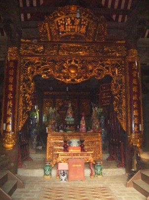 GIAN THỜ CHÍNH VOI GỖ NGỰA GỖ LỄ HỘI ĐÌNH HÀNG KÊNH LỜI CẢM ƠN Để hoàn 3