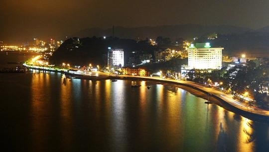 Hạ Long về đêm Chùa Long Tiên Lễ dâng hương lễ hội đền Đông Hải Đại 2