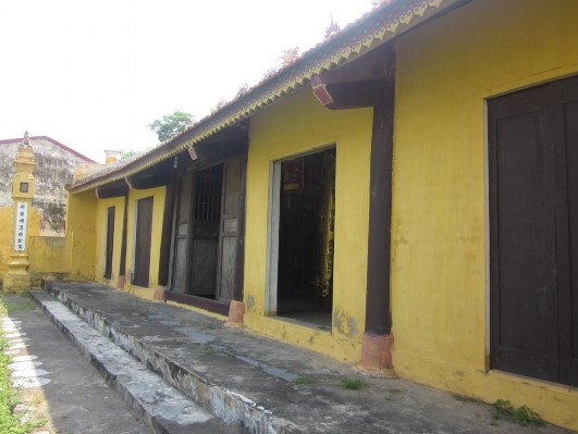 Toàn cản 3 gian Đình Hoàng Châu Tòa Thiêu hương đình Hoàng Châu Lễ Xa Mã ảnh 5