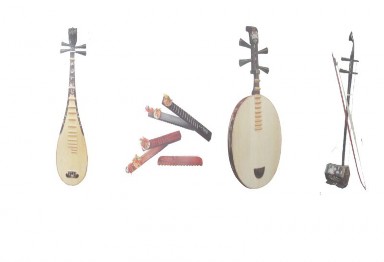 Hình 1 Một số nhạc cụ biểu diễn trong ca Huế Hình 2 Ca Huế trong Đại Nội 1