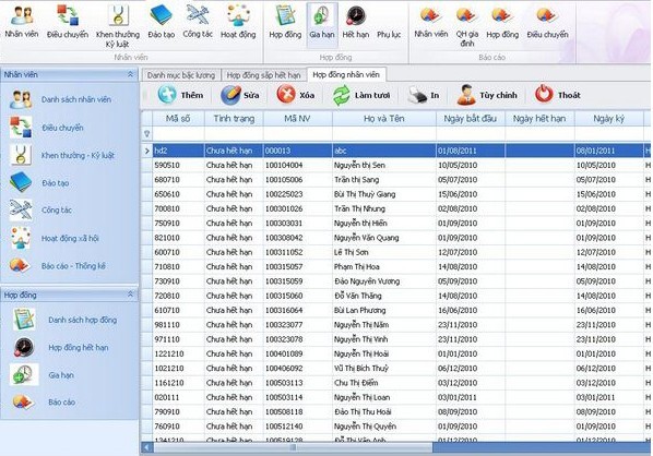Thêm Nhân Viên 6 Giao diện Tìm Ki ế m 6