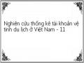 Nguyên Tắc Biên Soạn Tài Khoản Vệ Tinh Du Lịch Ở Việt Nam