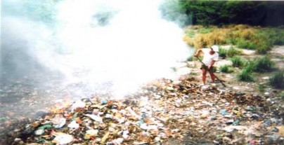 Hình 12 Bãi đốt rác Hòn Tằm Ô nhiễm không khí Du lịch được coi là ngành 1