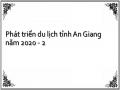 Phát triển du lịch tỉnh An Giang năm 2020 - 2