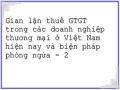 Gian lận thuế GTGT trong các doanh nghiệp thương mại ở Việt Nam hiện nay và biện pháp phòng ngừa - 2