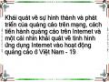 Khái quát về sự hình thành và phát triển của quảng cáo trên mạng, cách tiến hành quảng cáo trên Internet và một cái nhìn khái quát về tình hình ứng dụng Internet vào hoạt động quảng cáo ở Việt Nam - 19