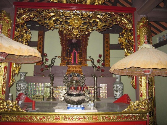 Ban Đức Thánh Trần tại Đền Thụ Khê Đền Thụ Khê 9