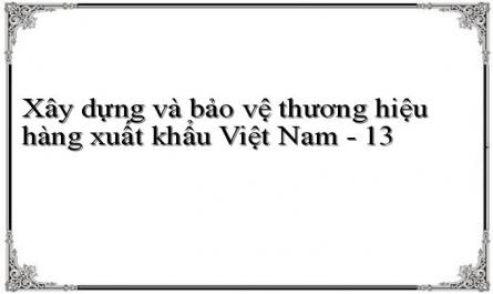 Xây dựng và bảo vệ thương hiệu hàng xuất khẩu Việt Nam - 13