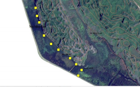 Hình 4 2 Sơ đồ tuyến du lịch Vân Long – chùa Bái Vọng Mèo Cào Vườn Thị 2