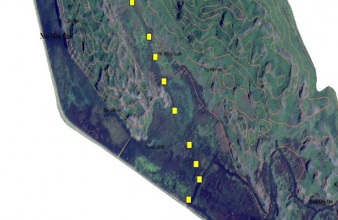 Hình 4 4 Sơ đồ tuyến du lịch quan sát Voọc ở dãy núi Đồng Quyển c 4