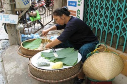 HÌnh 9 Gánh hàng rong bán xôi lúa 13