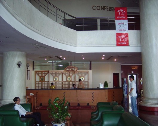 Khu vực lễ tân Nhà hàng PANORAMA tầng 14 9