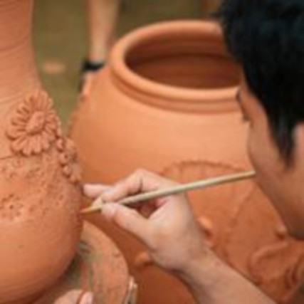 Làng Gốm Minh Tân Làng Chiếu cói Lật Dương 4