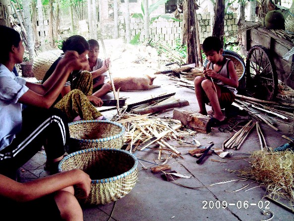 Làng nghề mây tre đan chính mỹ 7